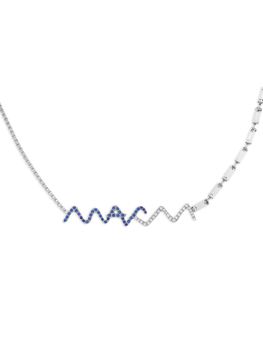 sapphire-wave necklace - 3