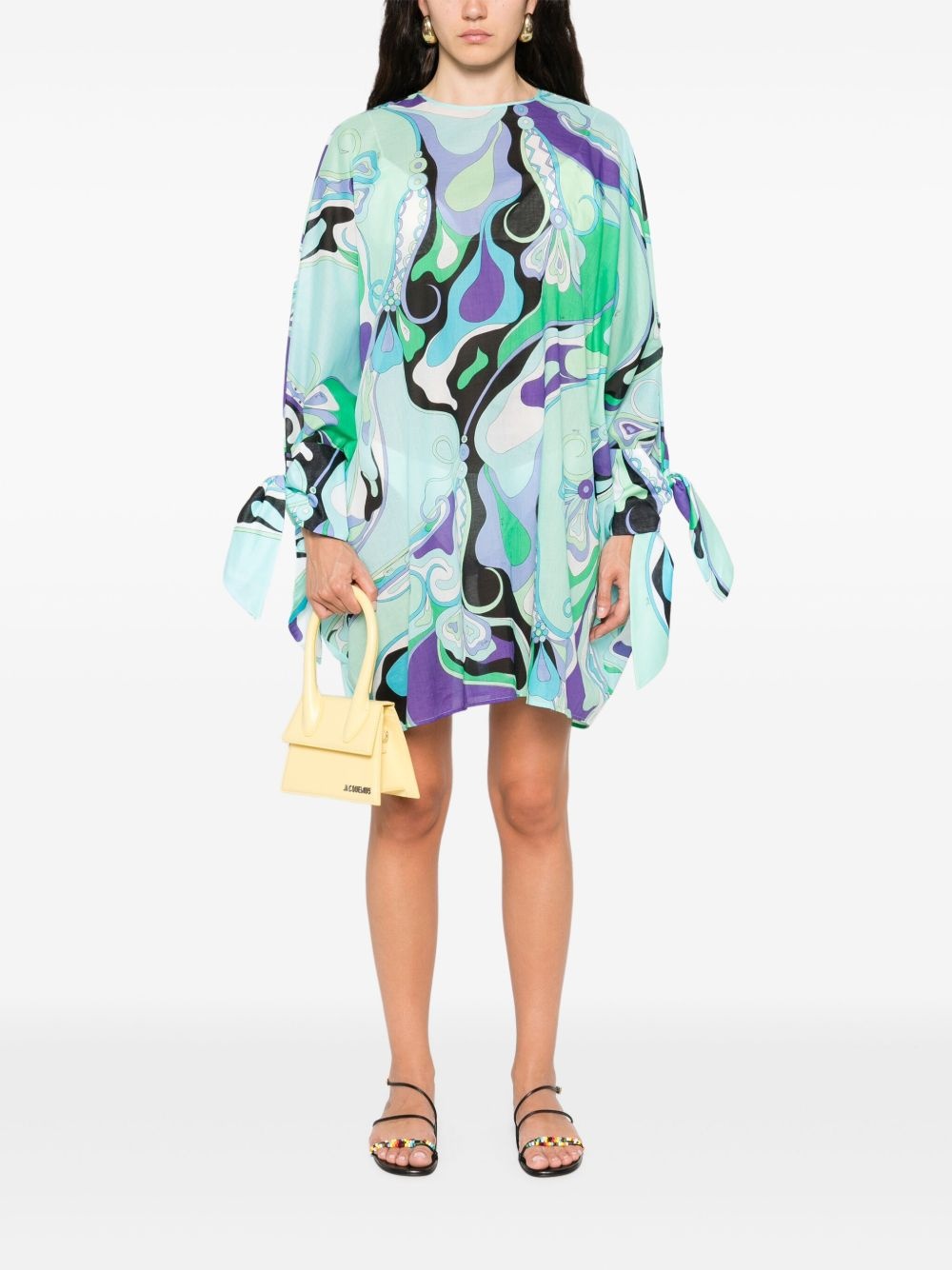printed mini dress - 2