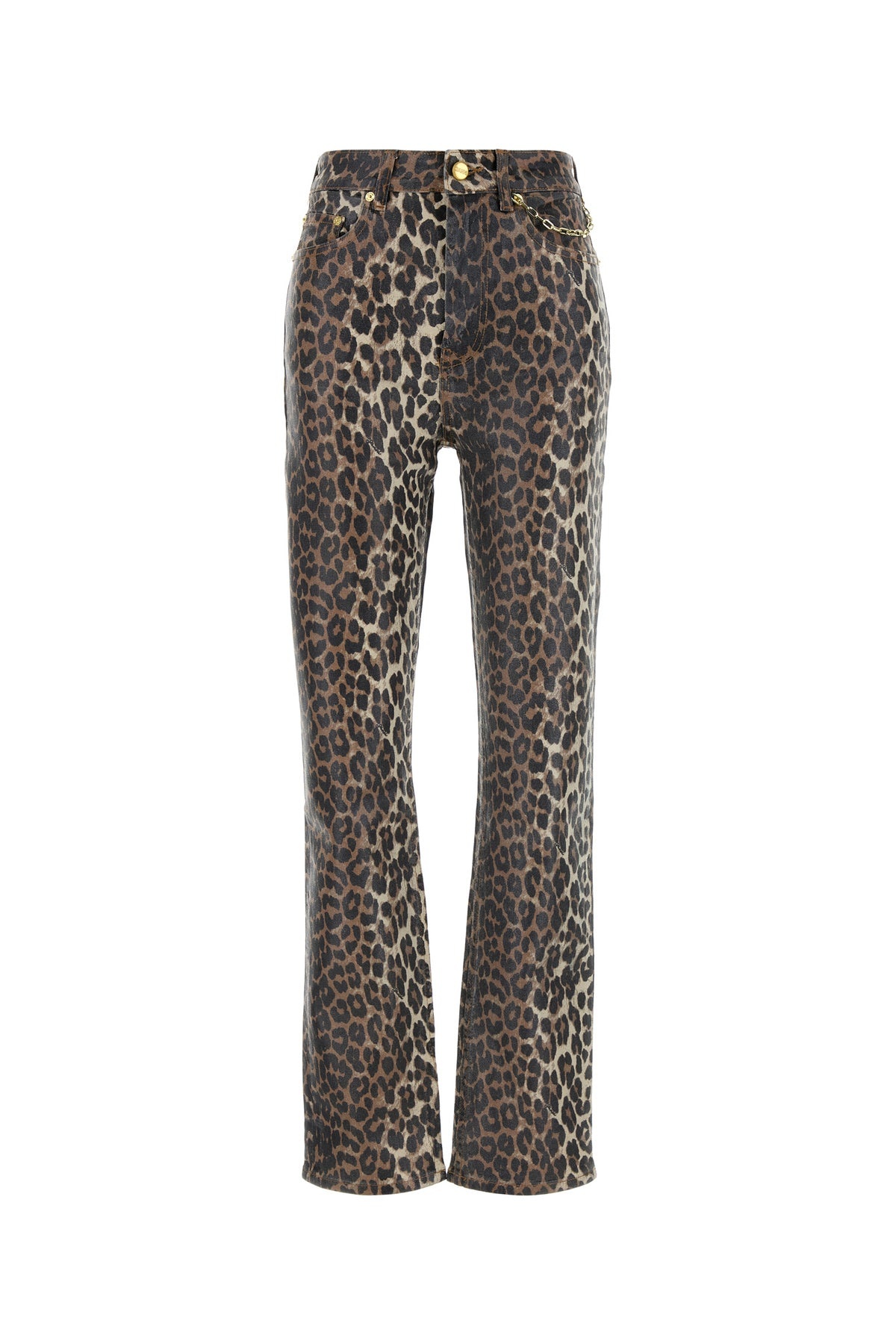 Printed stretch cotton pant - 1