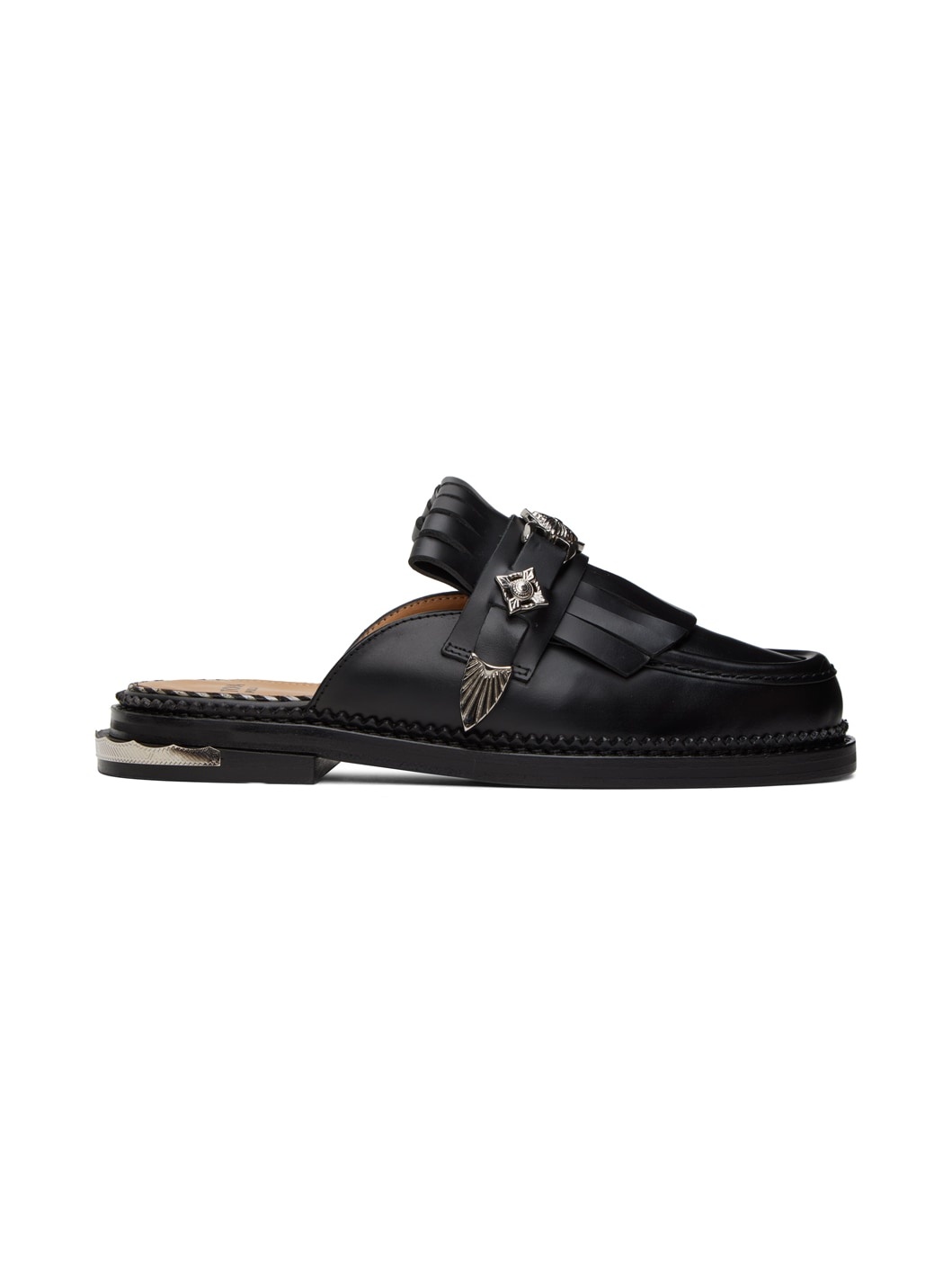 Black Hard Loafers - 1