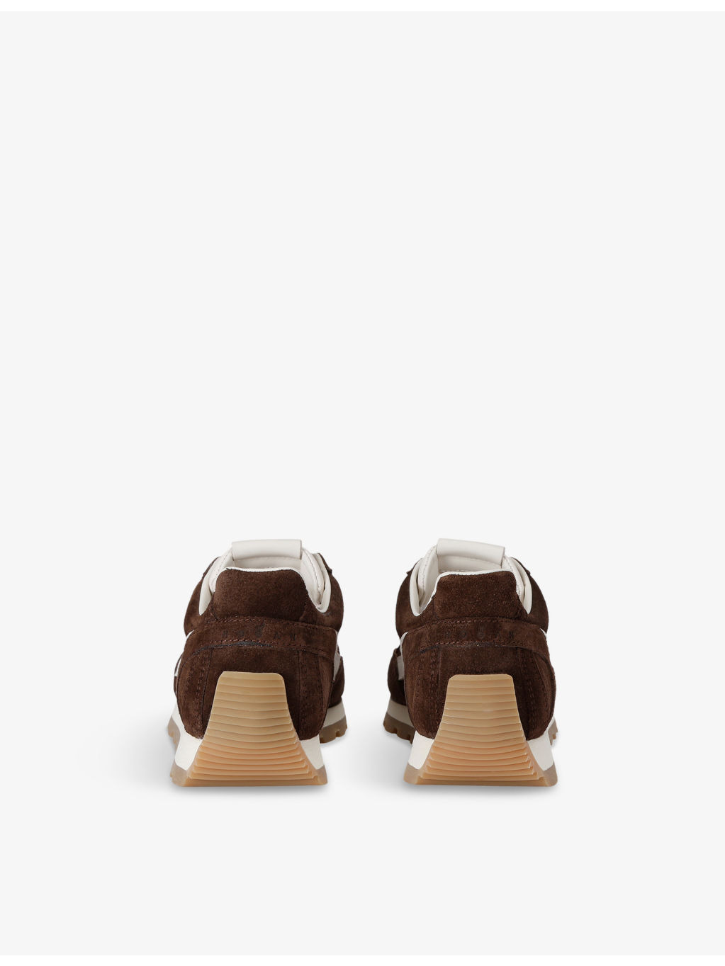 Allacciato H 671 Suede Low-Top Trainers - 4