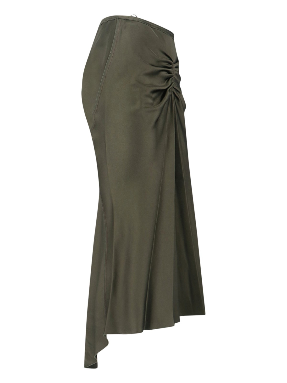 DRAPED MIDI SKIRT - 3