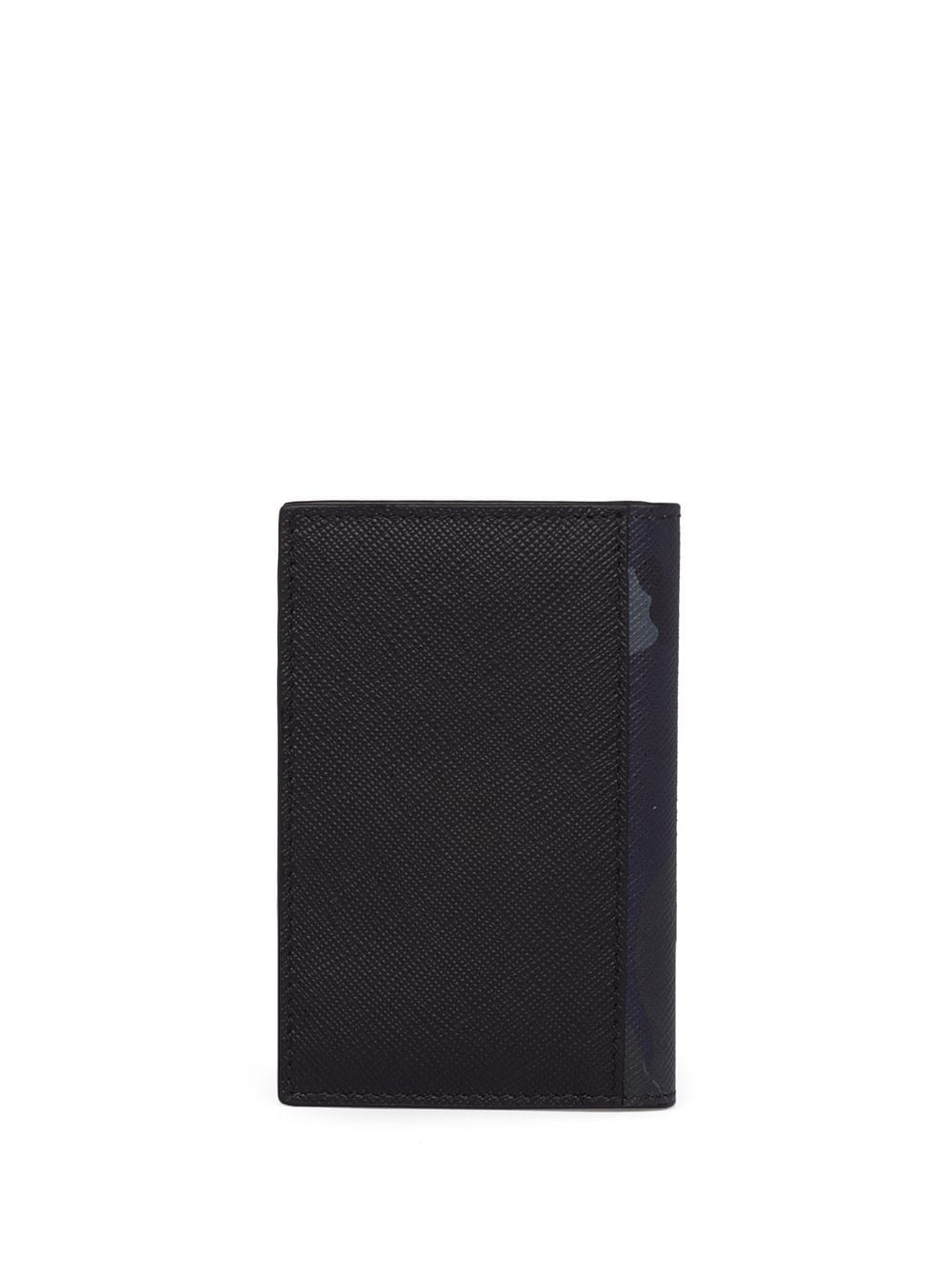 Saffiano camouflage card holder - 2