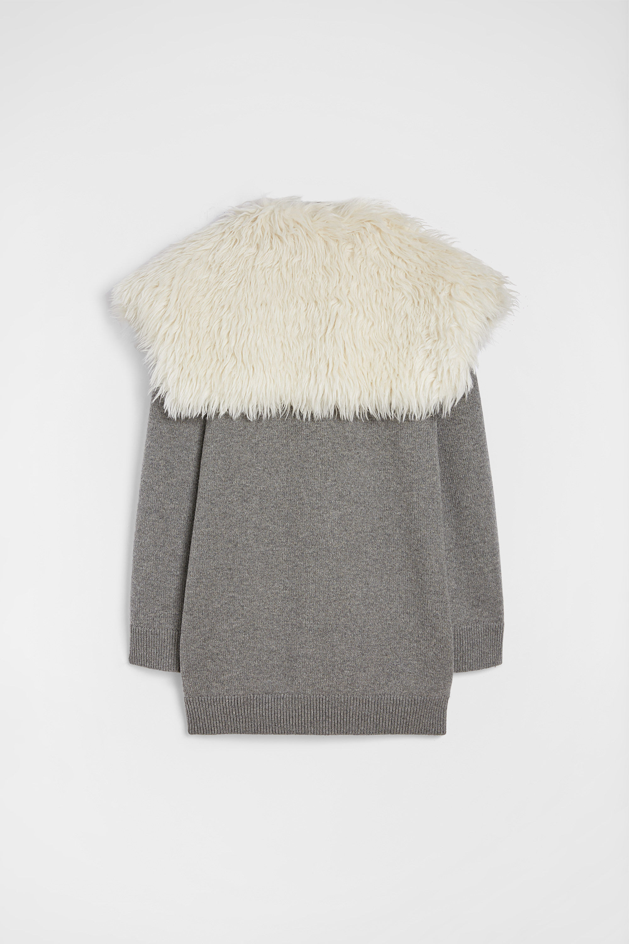 Midweight Wool Blend V-Neck Cardigan - 7