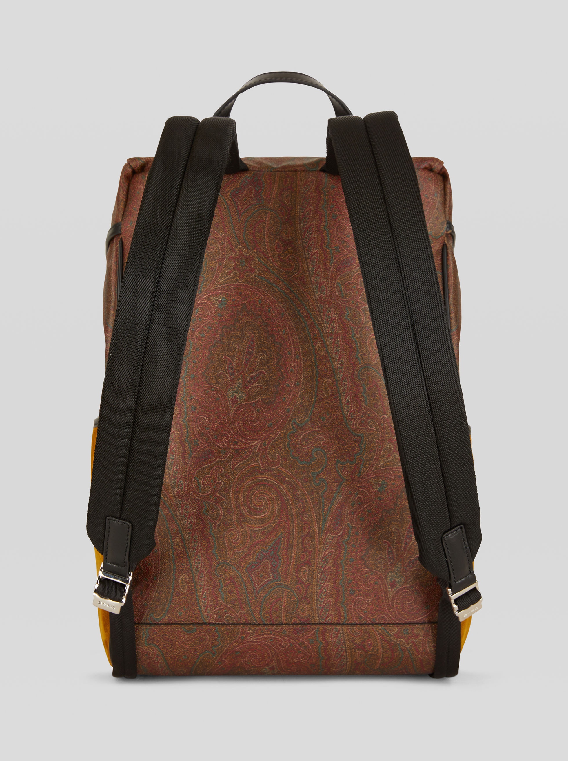 PATCHWORK BACKPACK WITH ETRO CUBE LOGO - 3