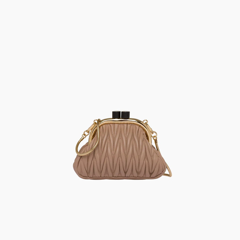 Miu Belle nappa leather mini-bag 1