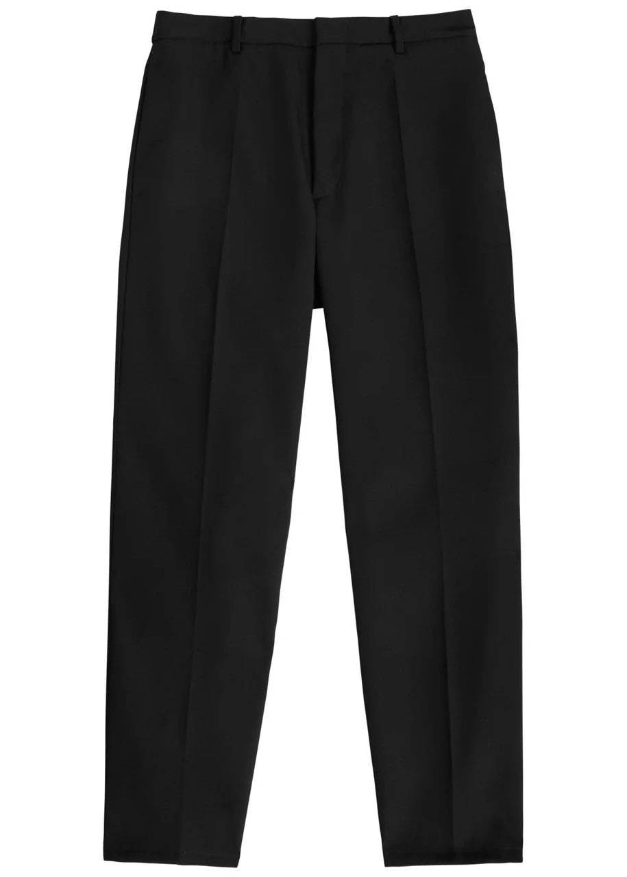 Jil Sander Sharp Garbardine Wool Trousers - 1