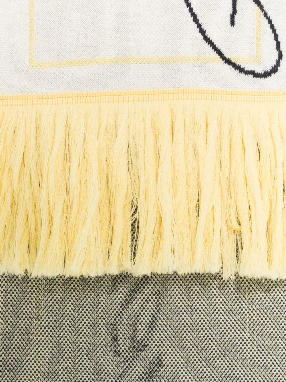 L'ECHARPE LIGA SCARF - JACQUEMUS - WOOL - YELLOW - 2