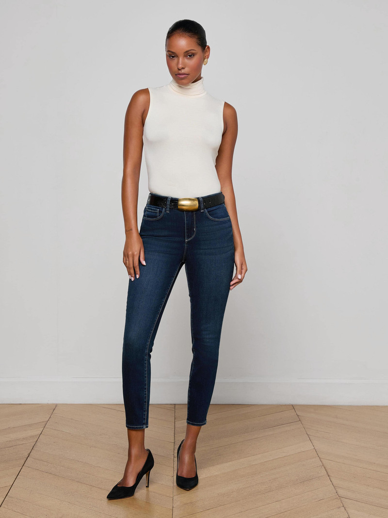 L'AGENCE Margot Cropped Skinny Jean outlook