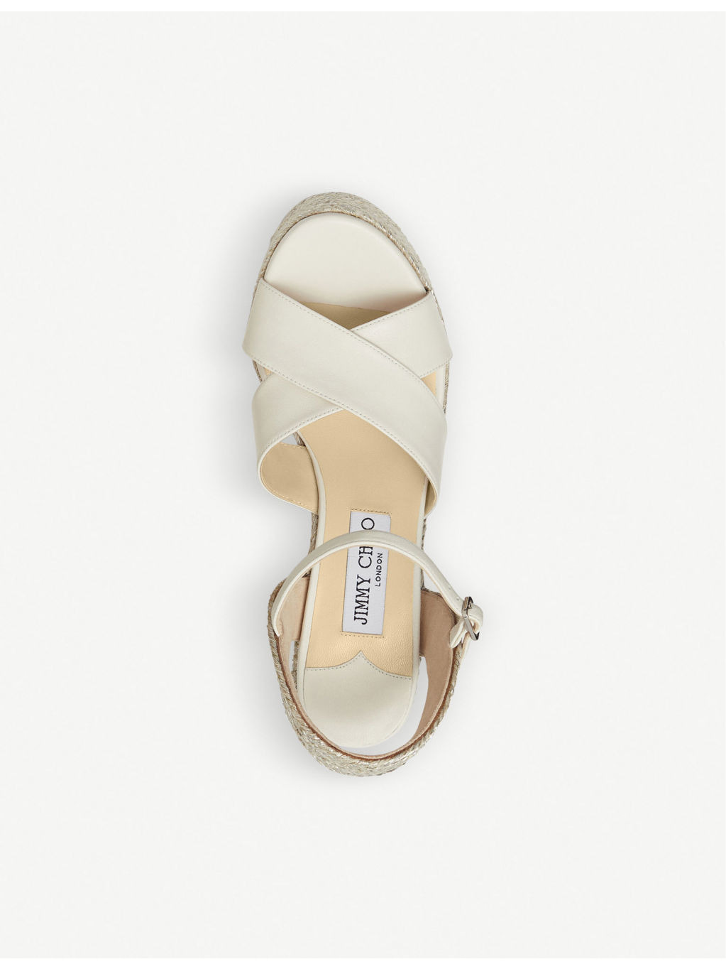 Dellena 100 leather wedge sandals - 2