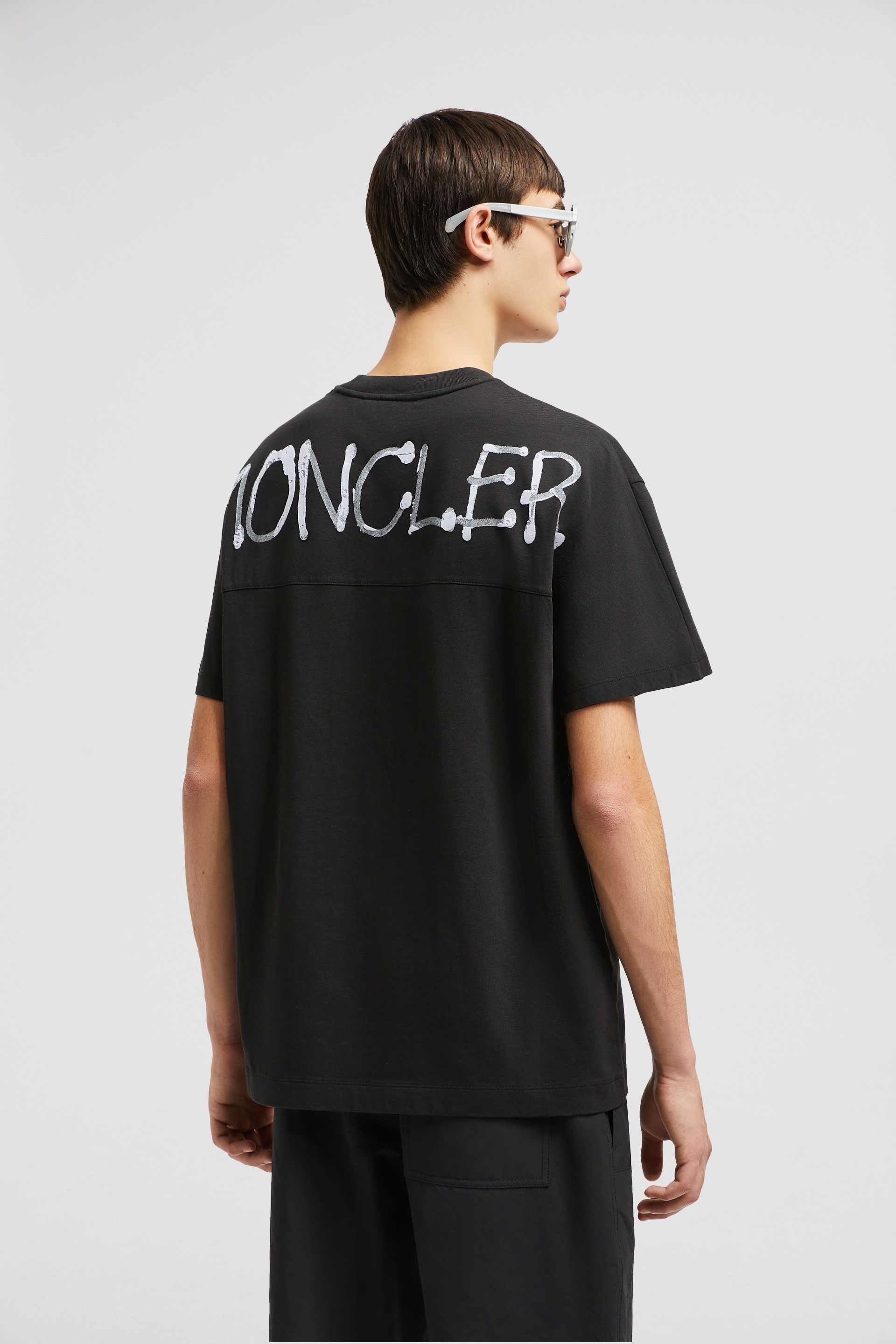 Graffiti Logo Cotton T-Shirt - 2