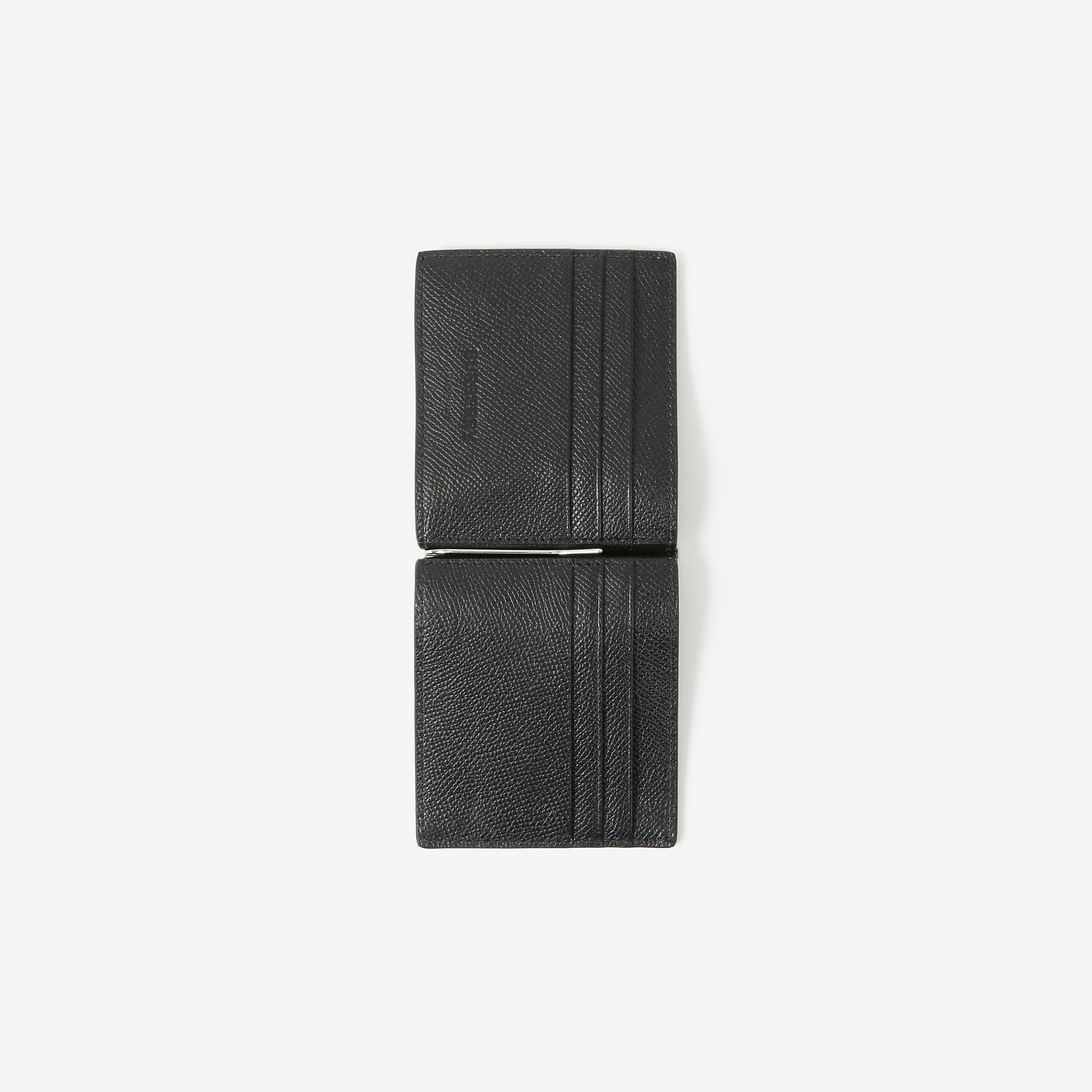 Grainy Leather TB Money Clip Wallet - 2