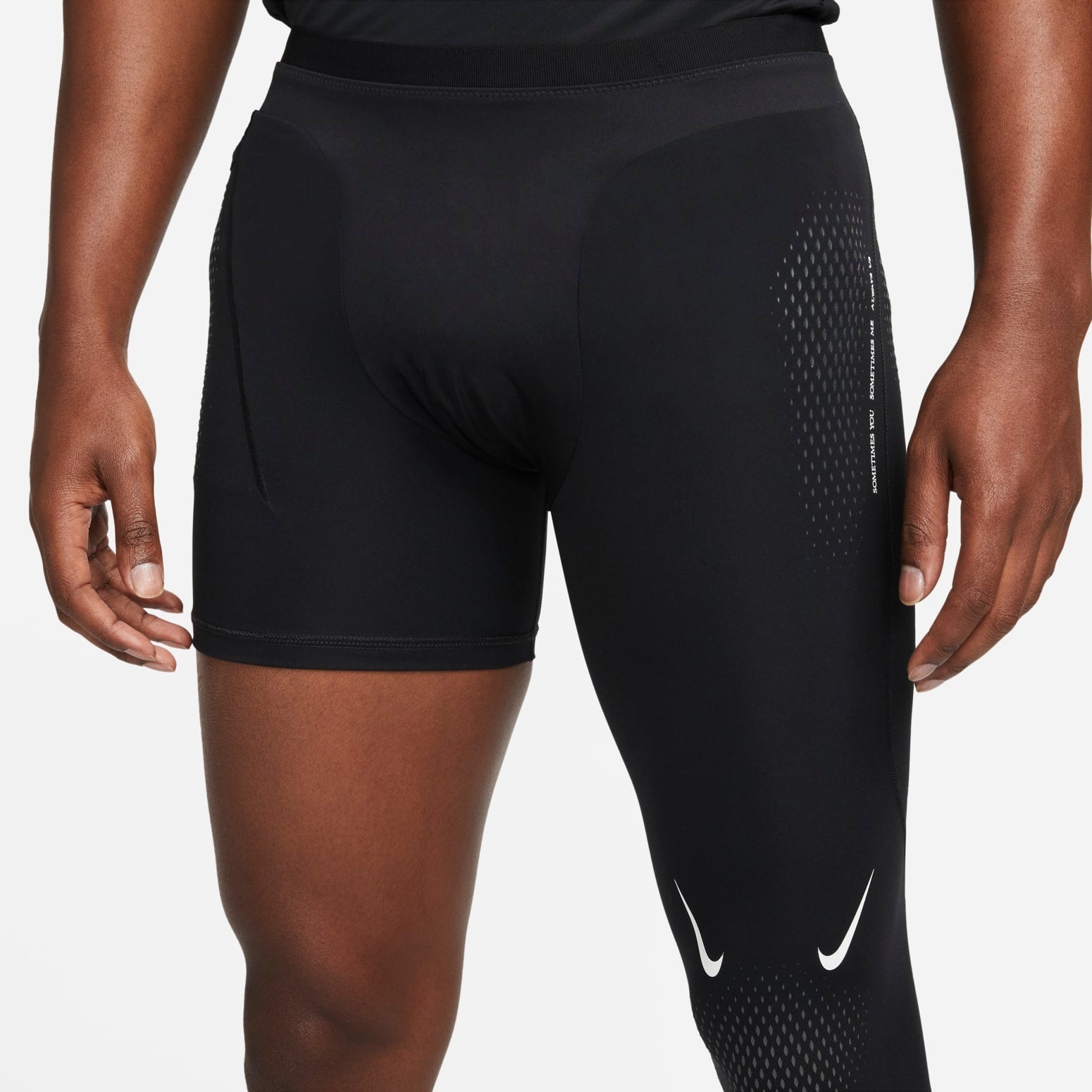 Nike x NOCTA Basketball Single Leg Tights Left 'Black' DN0005-010 - 3