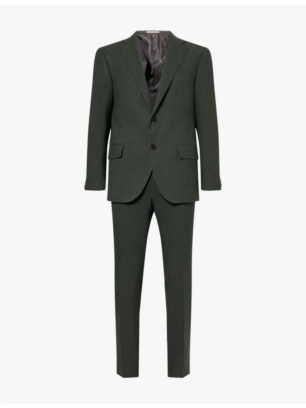 Leader Single-Breasted Wool-Blend Suit - 1