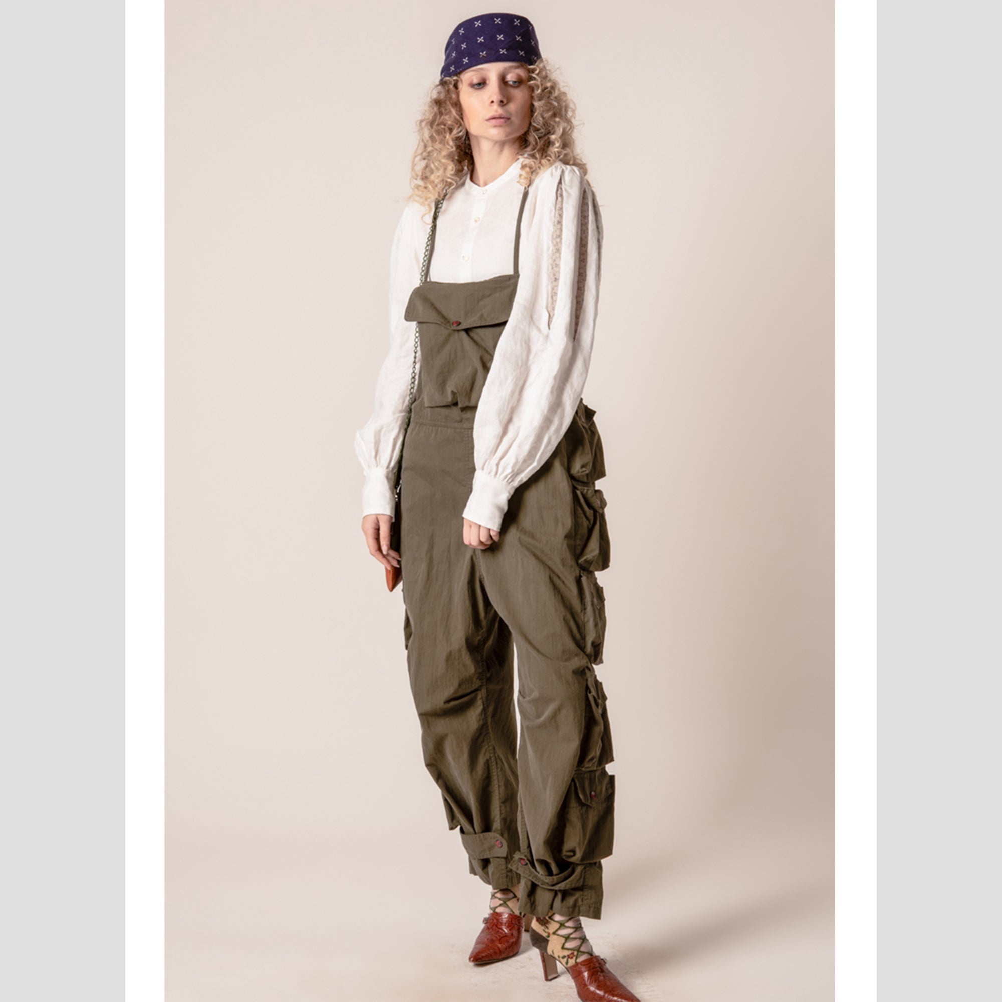 RIP STIOP CARGO OVERALL - OLIVE - 2