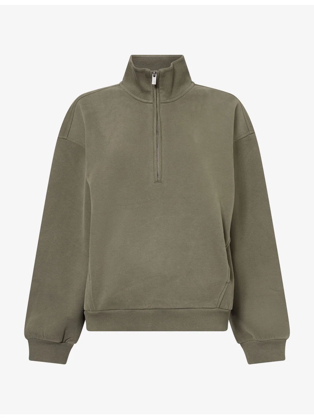 Restore Oversized Half-Zip Cotton-Jersey Sweatshirt - 1