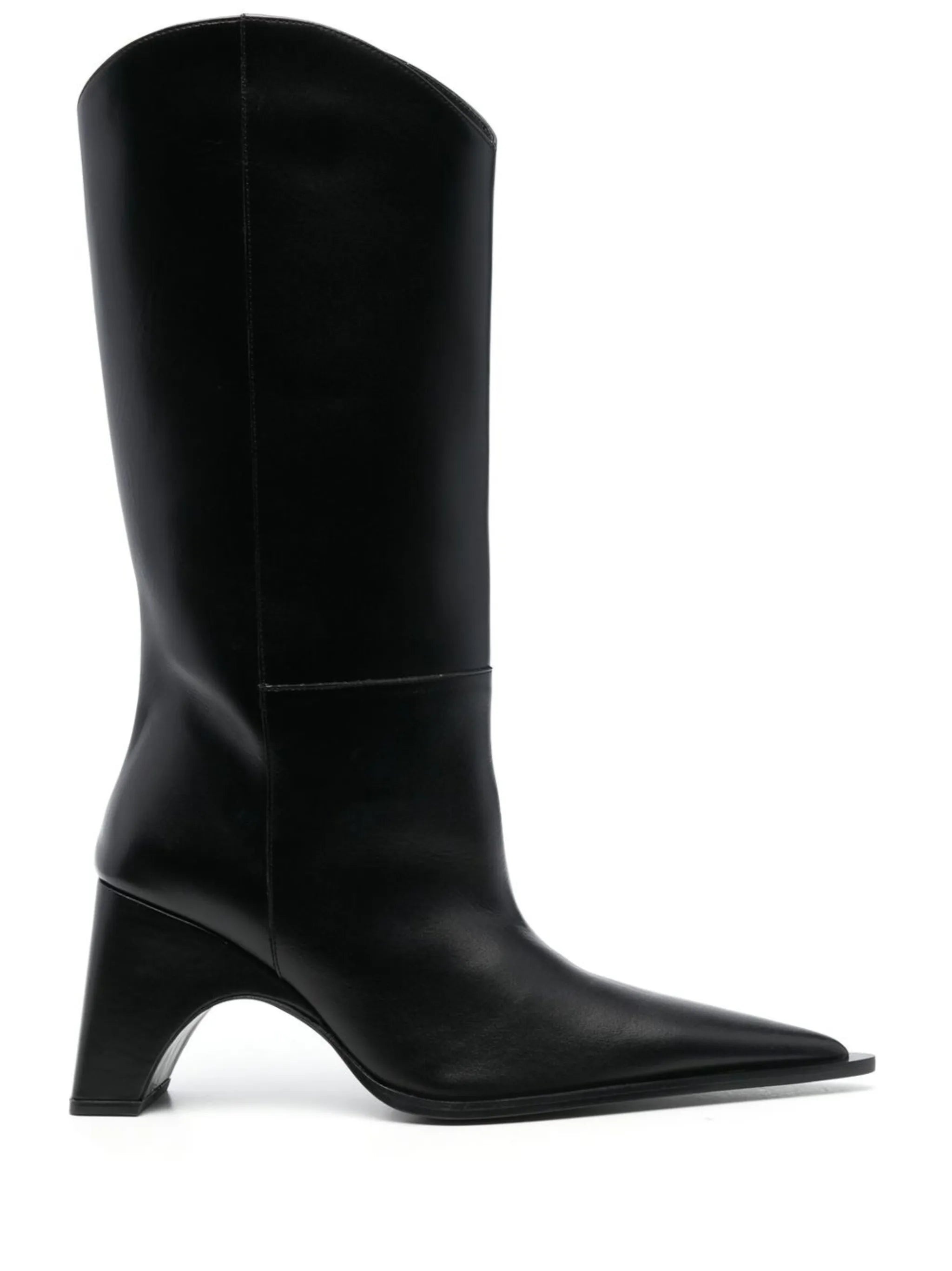 Coperni Bridge Cowboy Leather Boots - 1