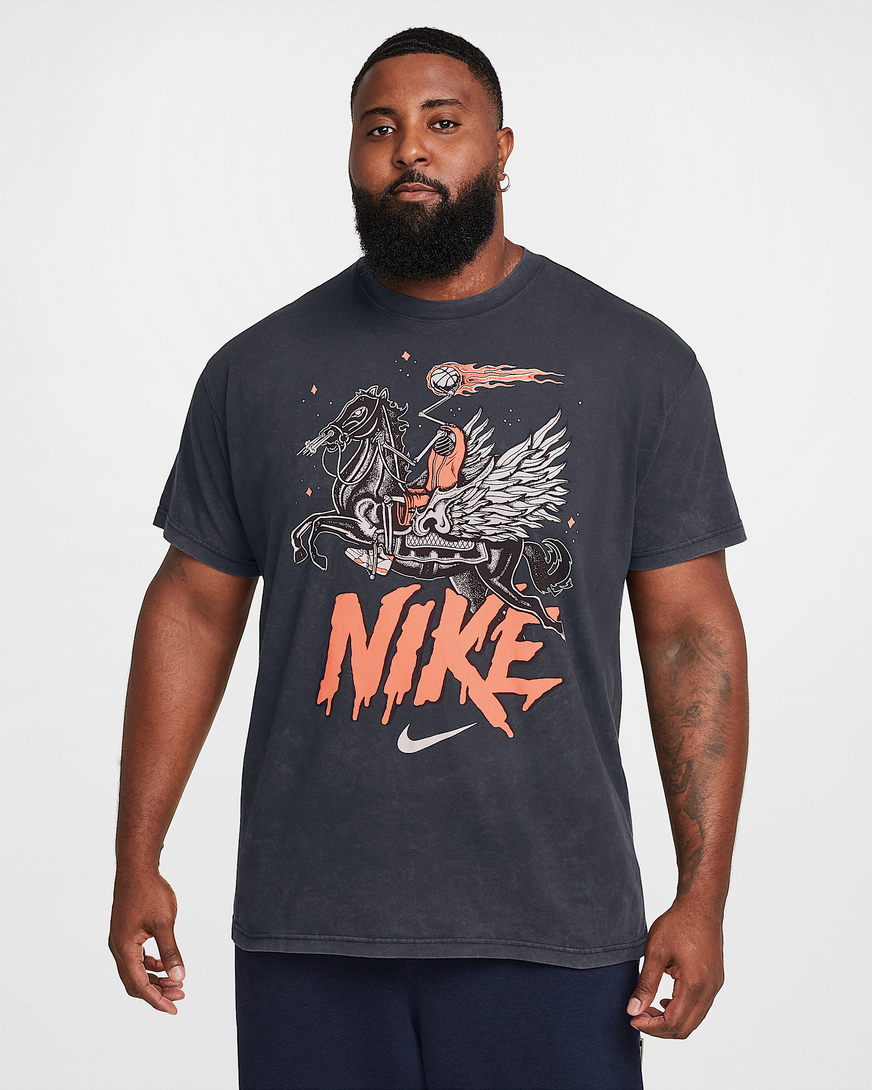 Nike Men's Max90 Basketball T-Shirt - 6