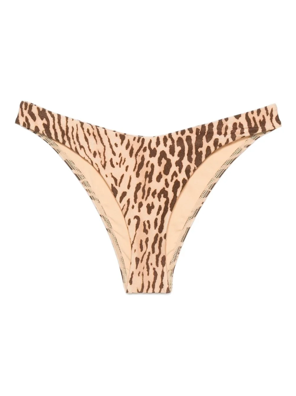 leopard-print bikini briefs - 1