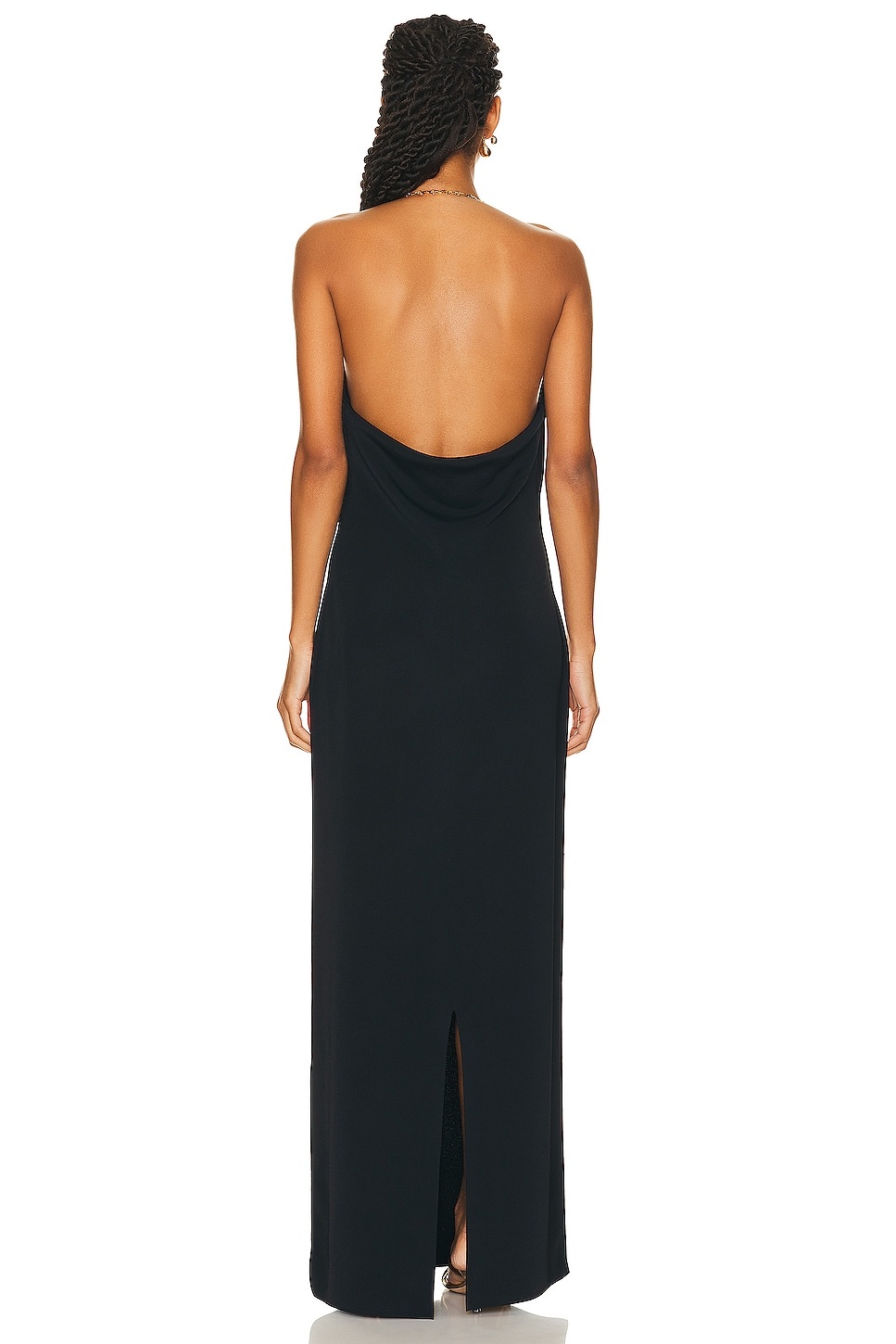 Double Fluid Viscose Knit Dress - 3