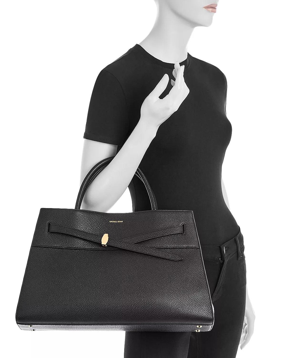 Large Dash Leather Tote - 2