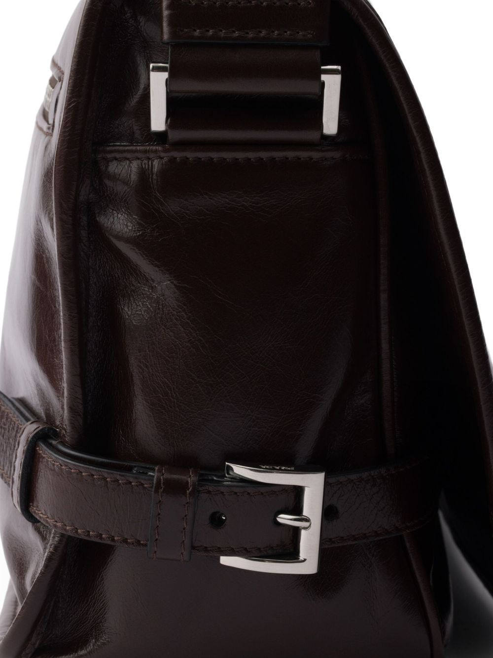 leather messenger bag - 4