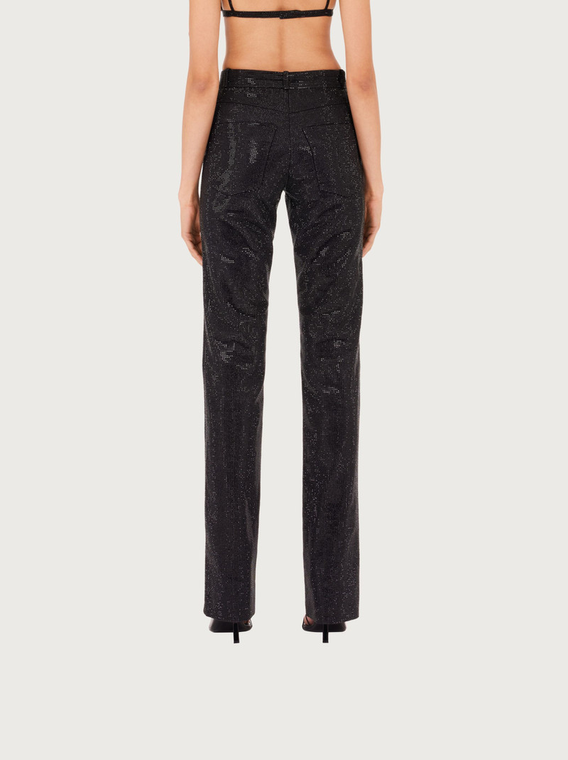 5 pockets crystal embellished trouser 4