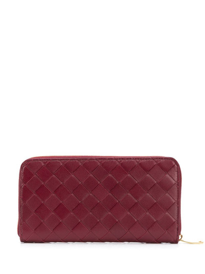 Bottega Veneta woven continental wallet outlook