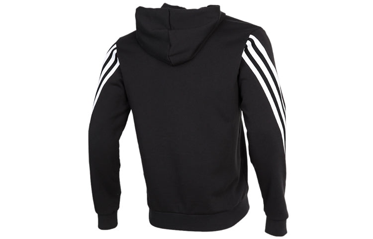 adidas M 3-Stripes Tape Full-Zip Sweatshirt Black GM6895 - 2