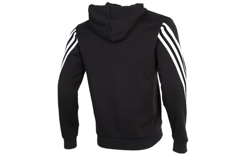 adidas adidas M 3-Stripes Tape Full-Zip Sweatshirt Black GM6895 outlook