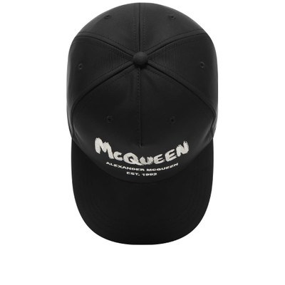 Alexander McQueen Alexander McQueen Graffitti Logo Baseball Cap outlook