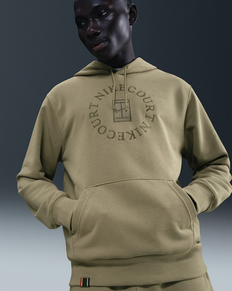 NikeCourt Heritage Men's Dri-FIT French Terry Tennis Pullover Hoodie 1