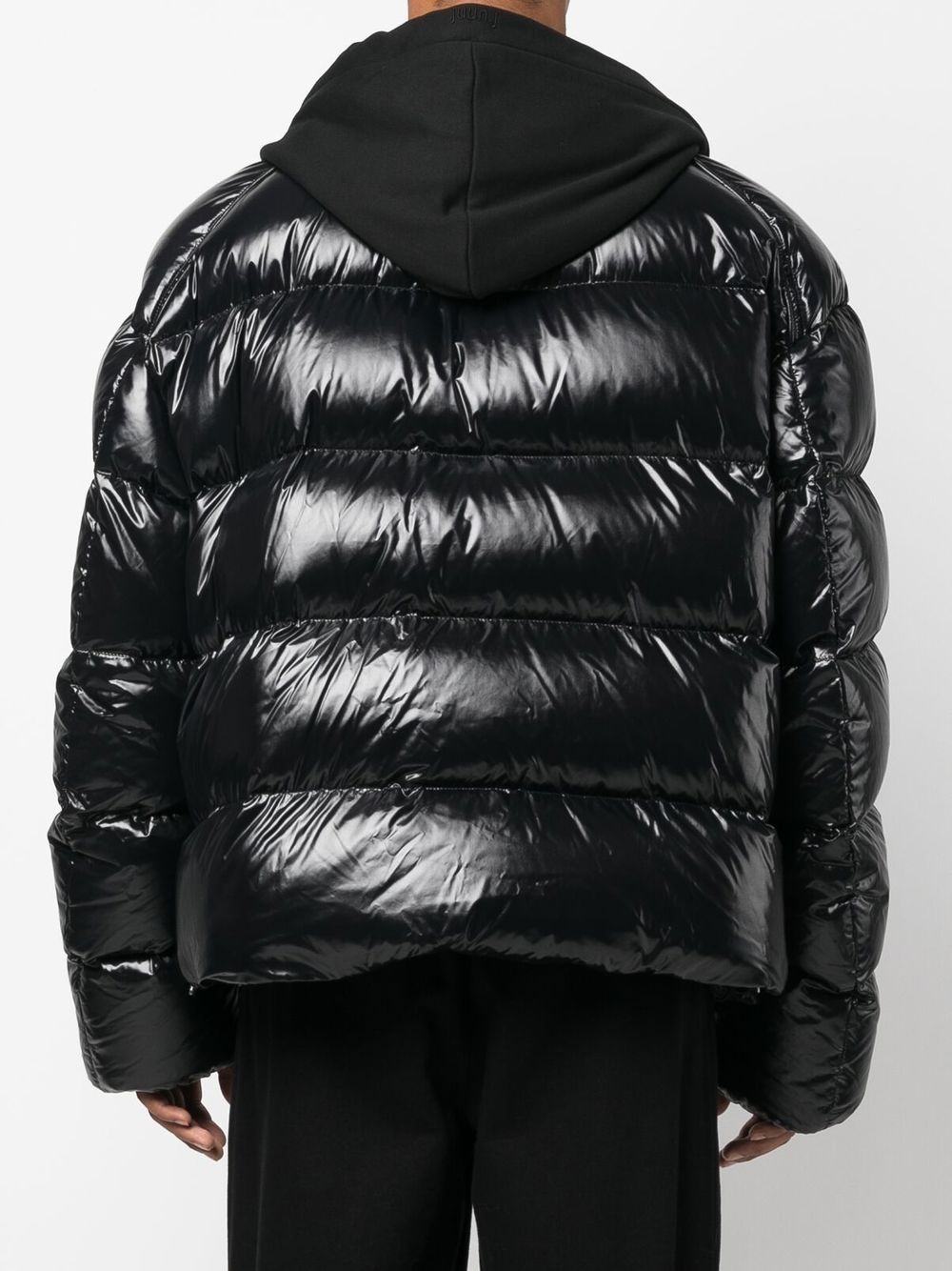 hooded padded coat - 4