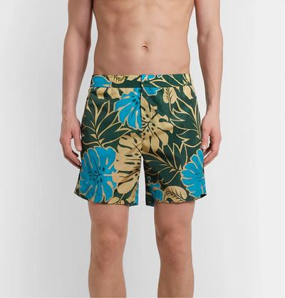 Moncler Mid-Length Printed Swim Shorts outlook