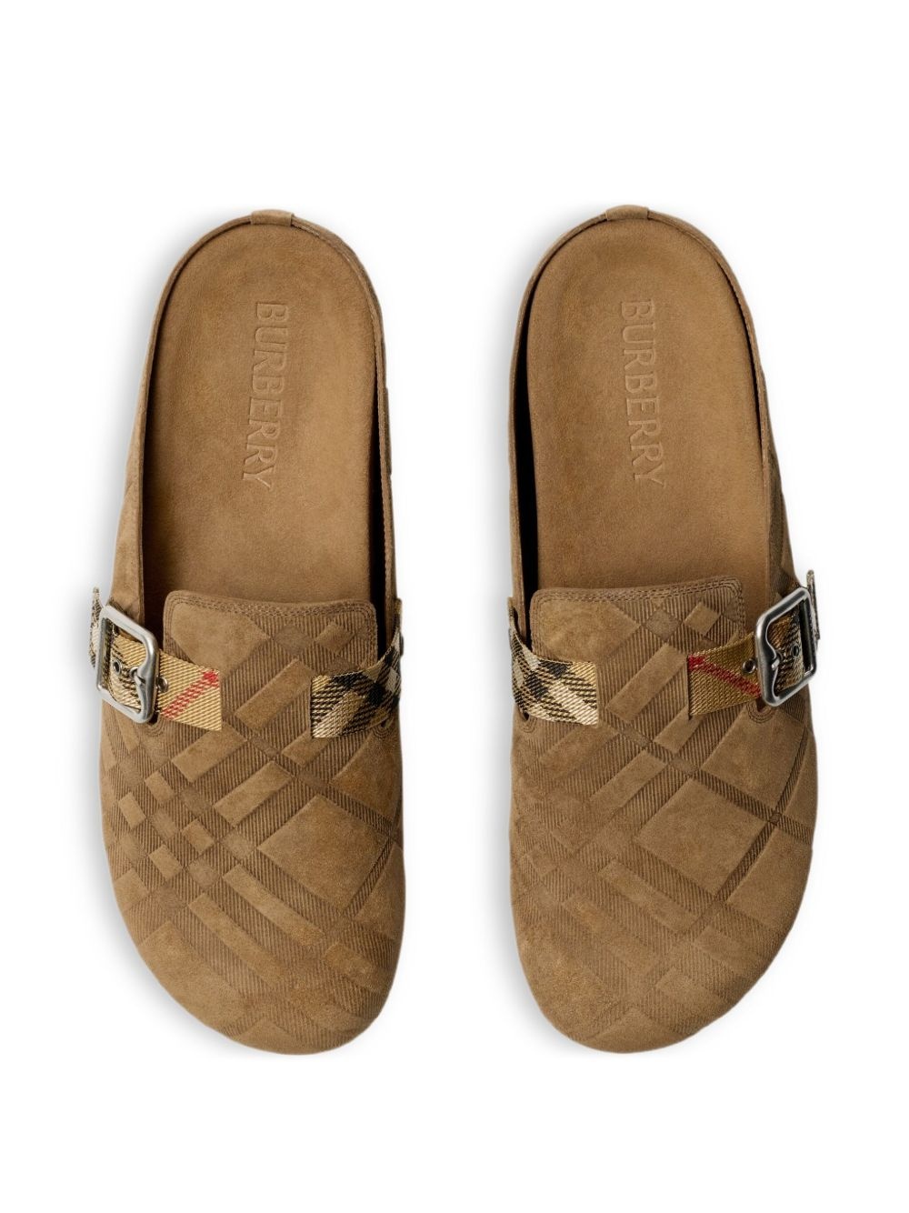 サンダル・ミュール Burberry Urchin Sandals - Burberry - Leather - Beige 598675_260_ss_01?impolicy=qlt-