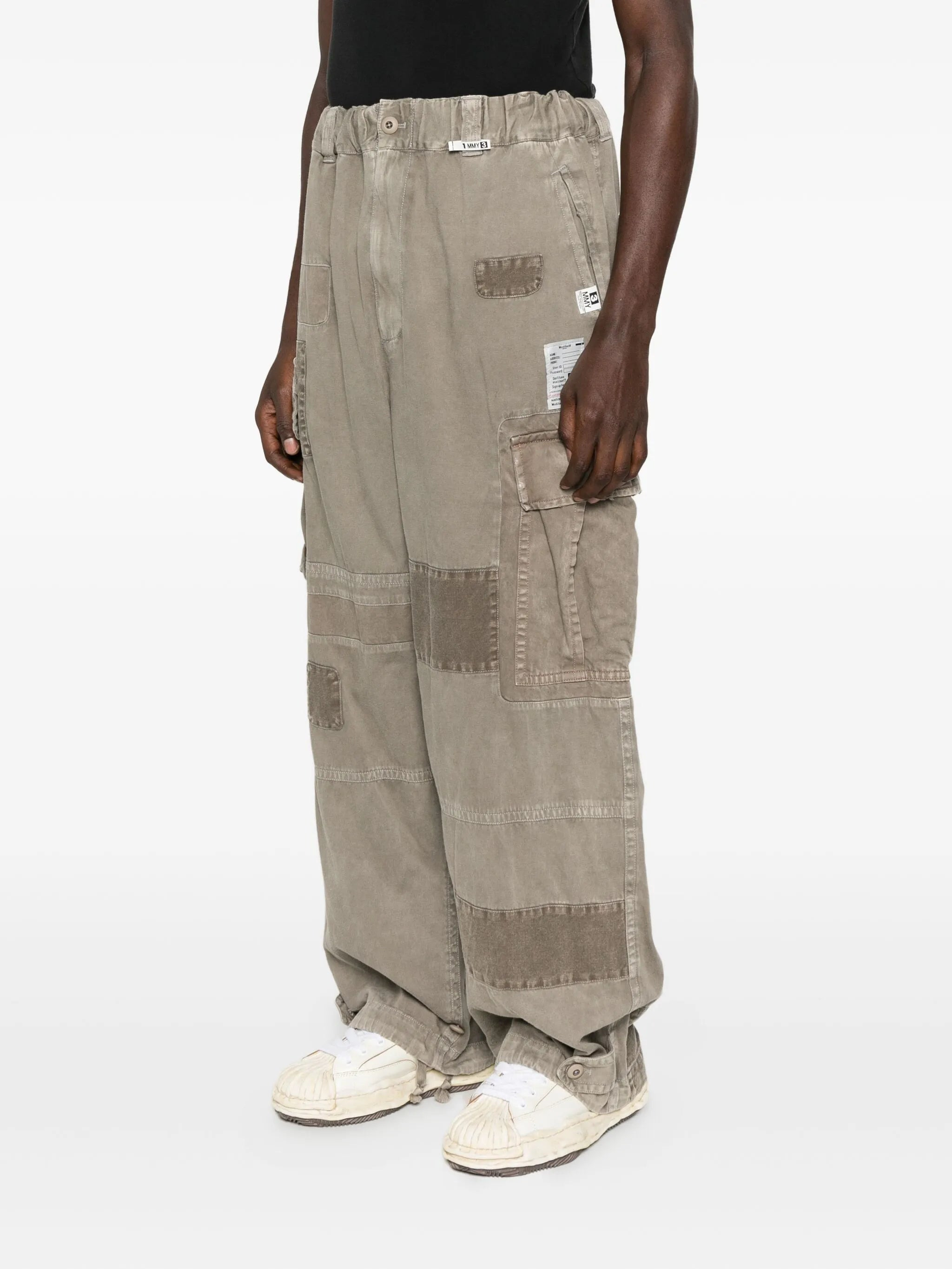 Maison Mihara Yasuhiro Cotton Cargo Trousers - 4
