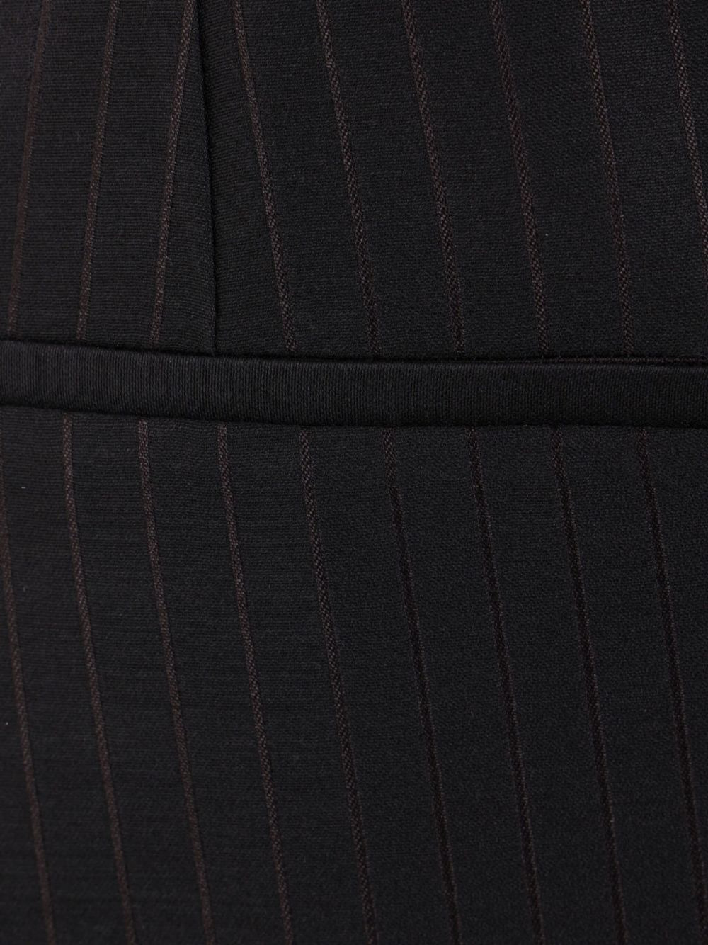 striped pressed-crease trousers - 4