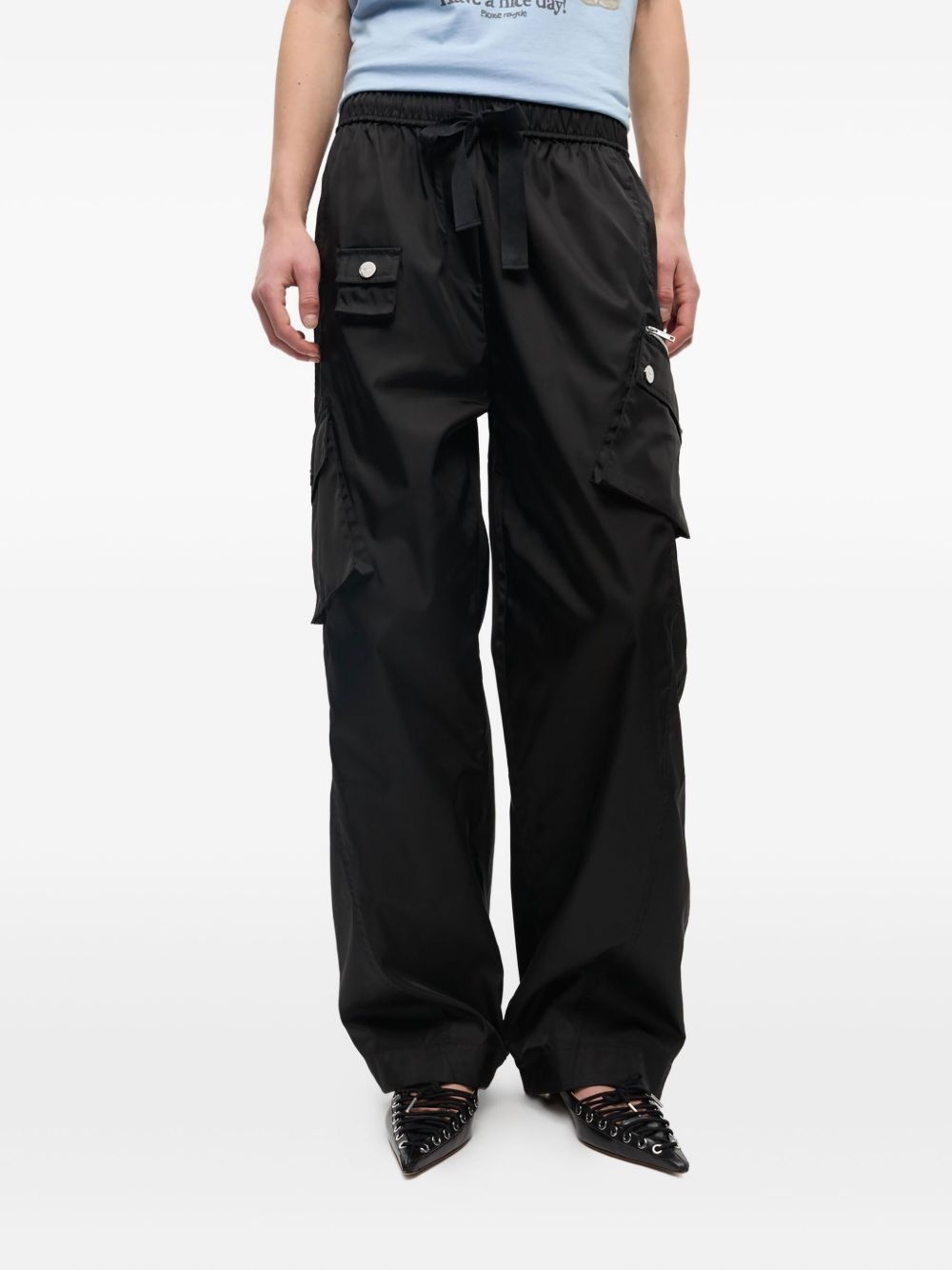 drawstring trousers - 3