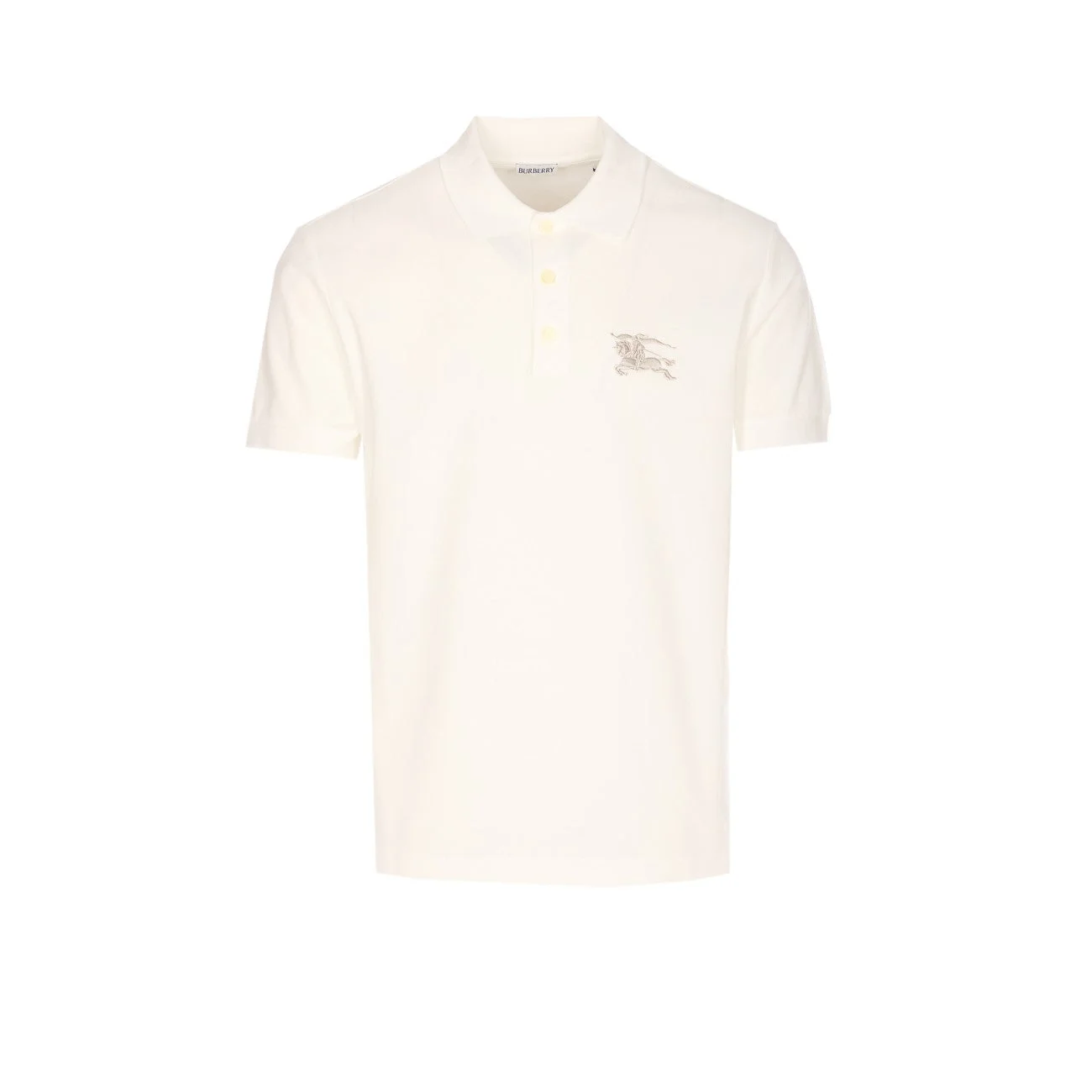 Burberry Men Metallized Ekd Polo - 1