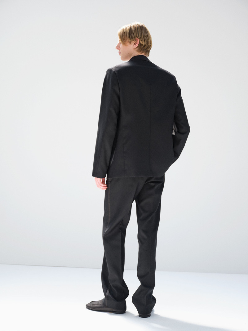 HIGH-DENSITY WOOL WORSTED SLACKS 6