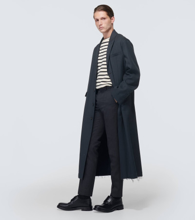 UNDERCOVER Single-breasted wool coat outlook