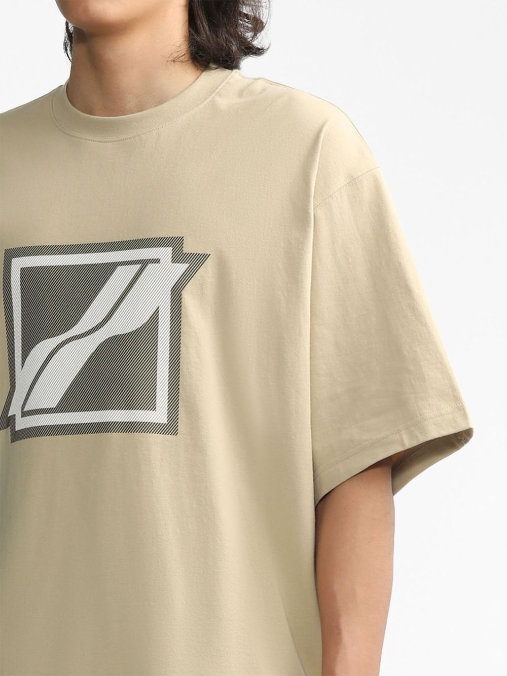 logo-print cotton T-shirt - 5