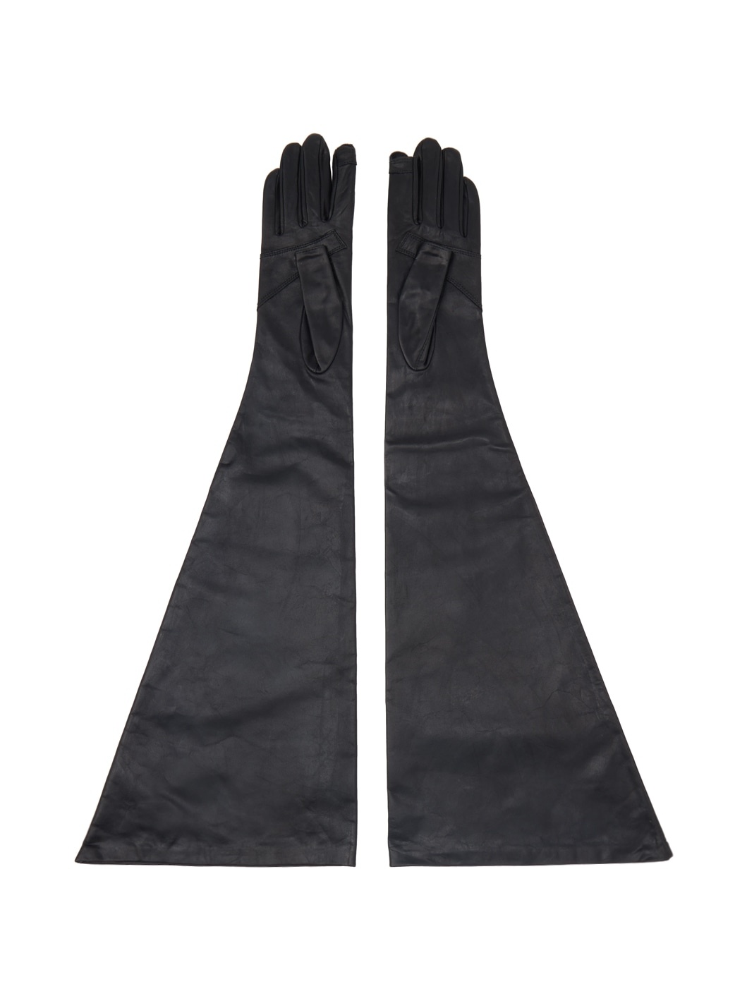 Black Flared Gloves - 2