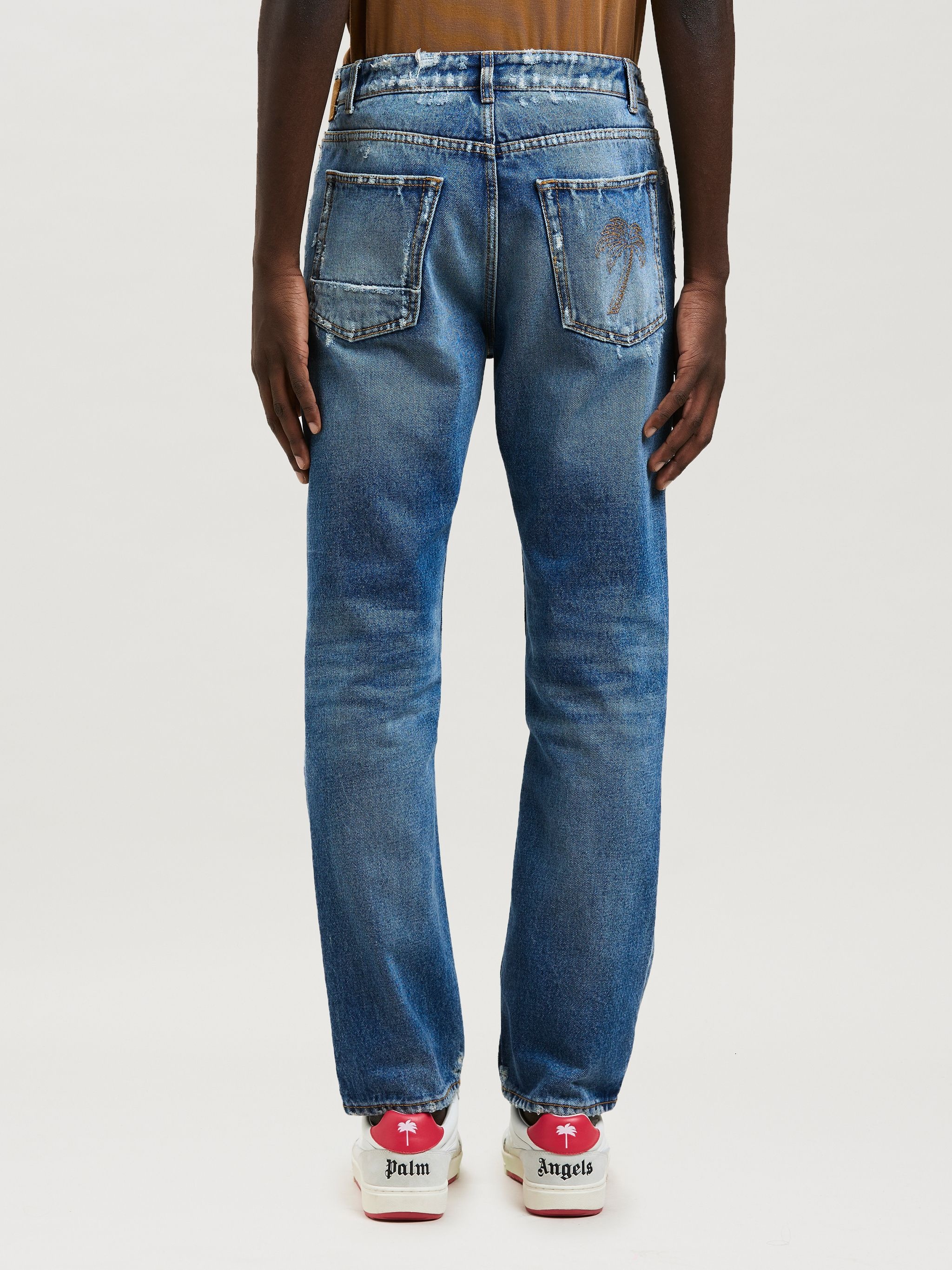 REGULAR DENIM PANTS - 5