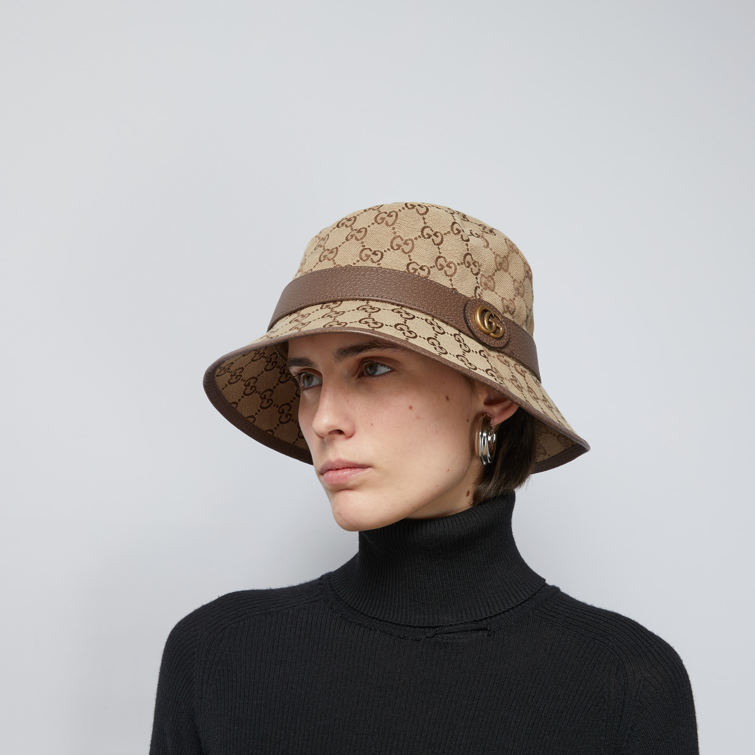 GG canvas bucket hat - 4