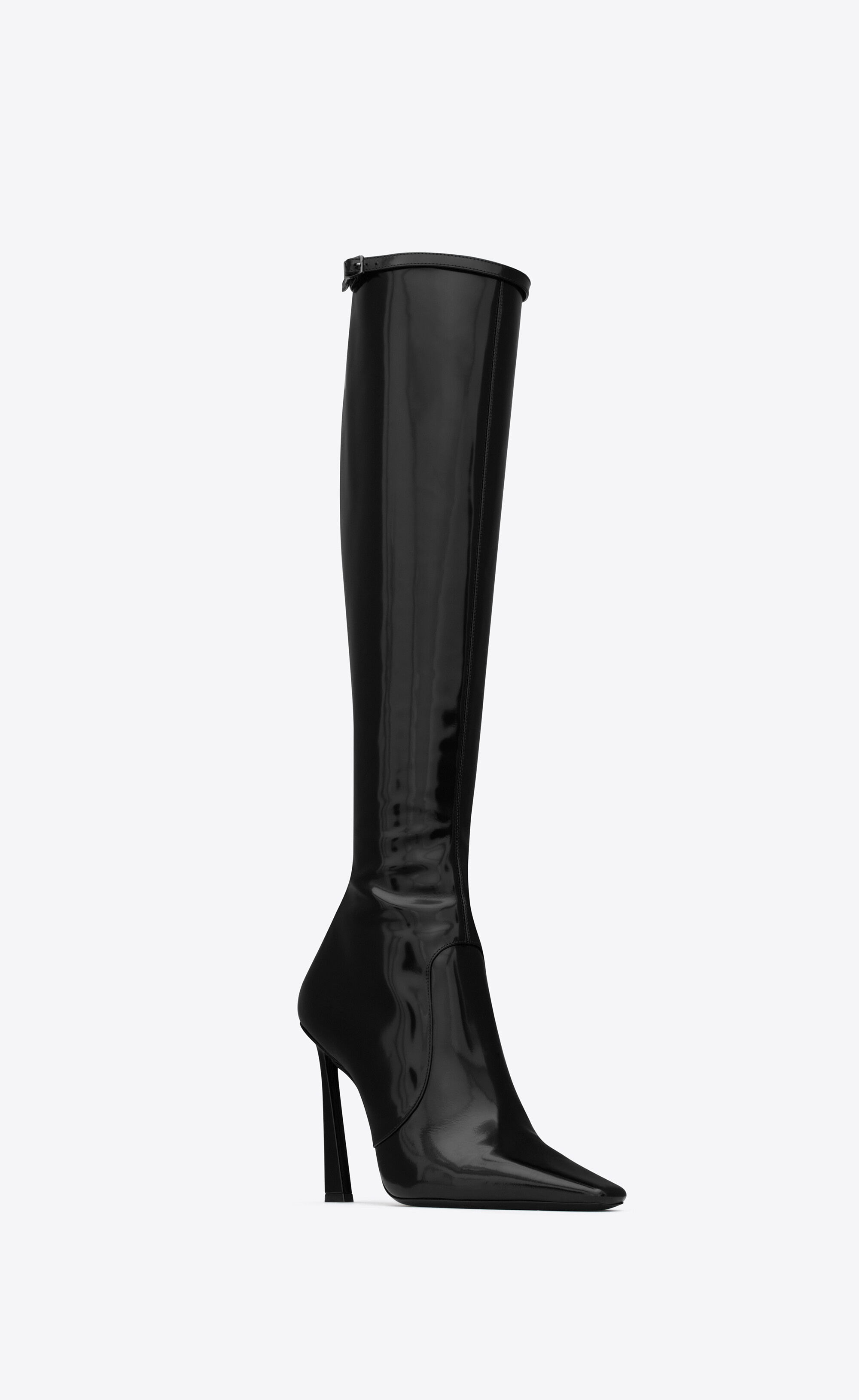 justify boots in shiny leather - 5