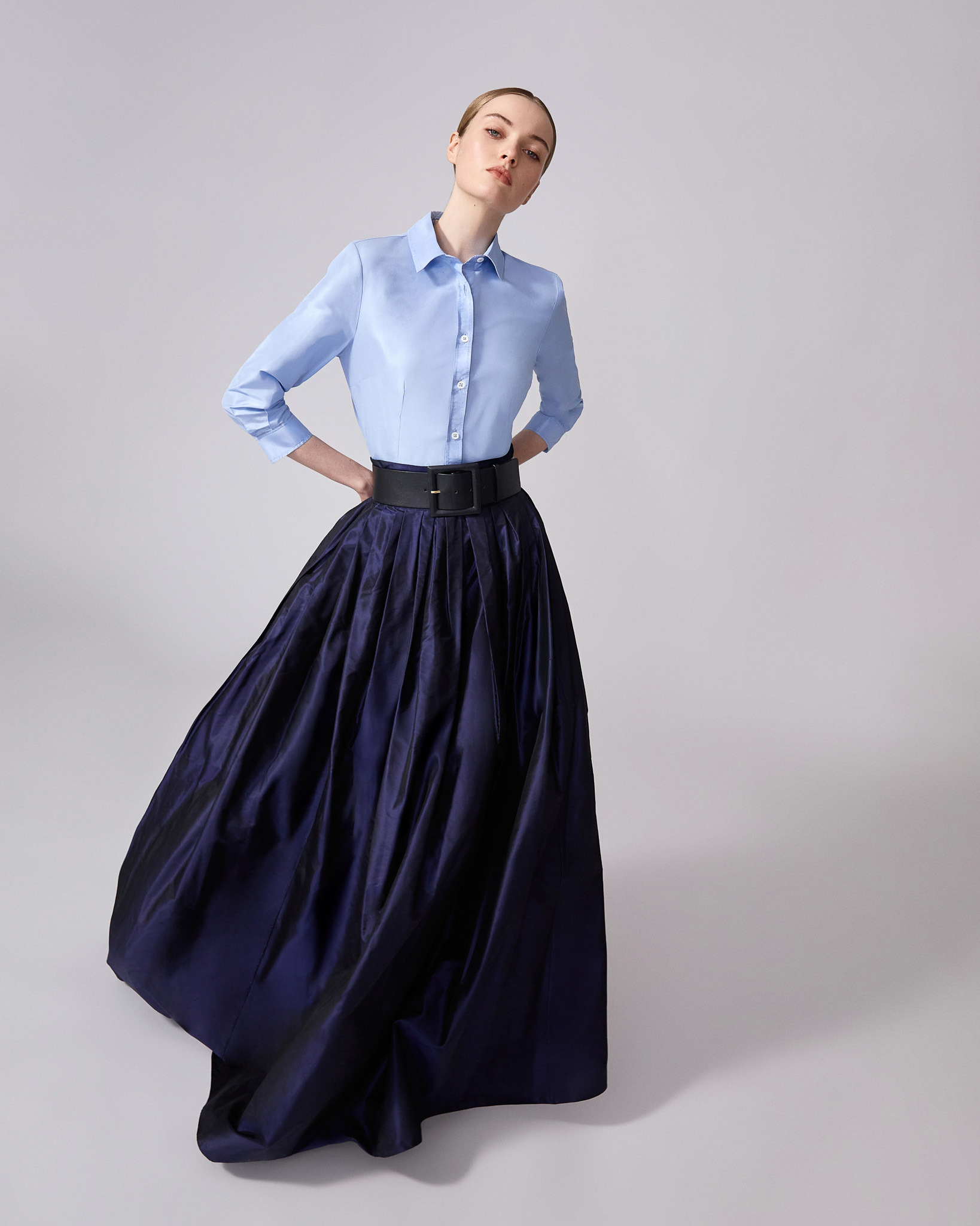 Silk Taffeta Ball Skirt - 4