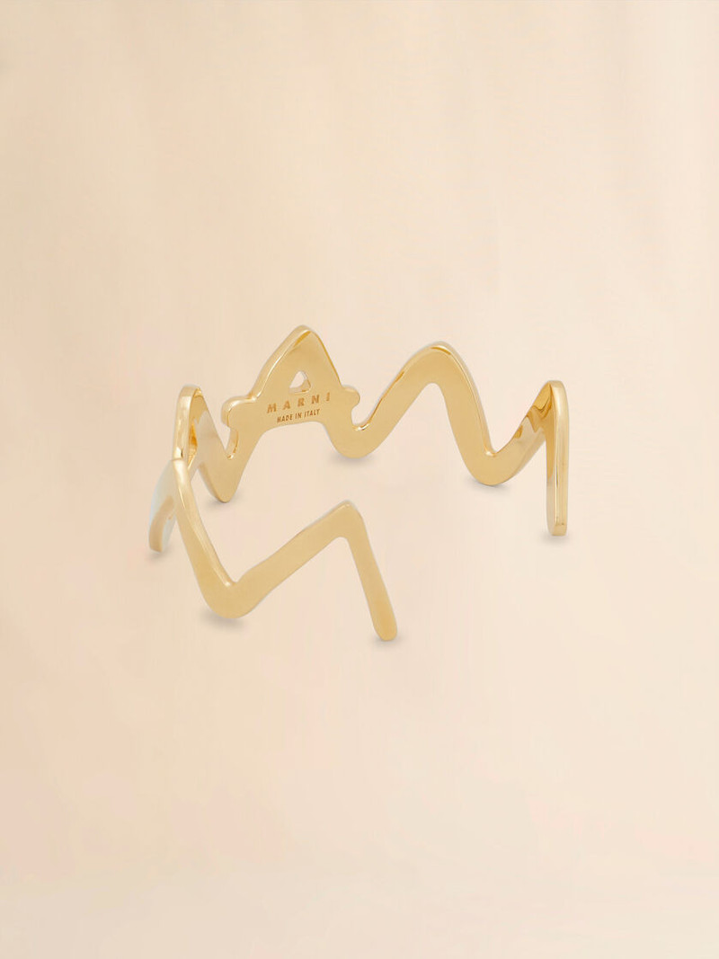 Marni GOLD MARNI SYMBOL BRACELET outlook