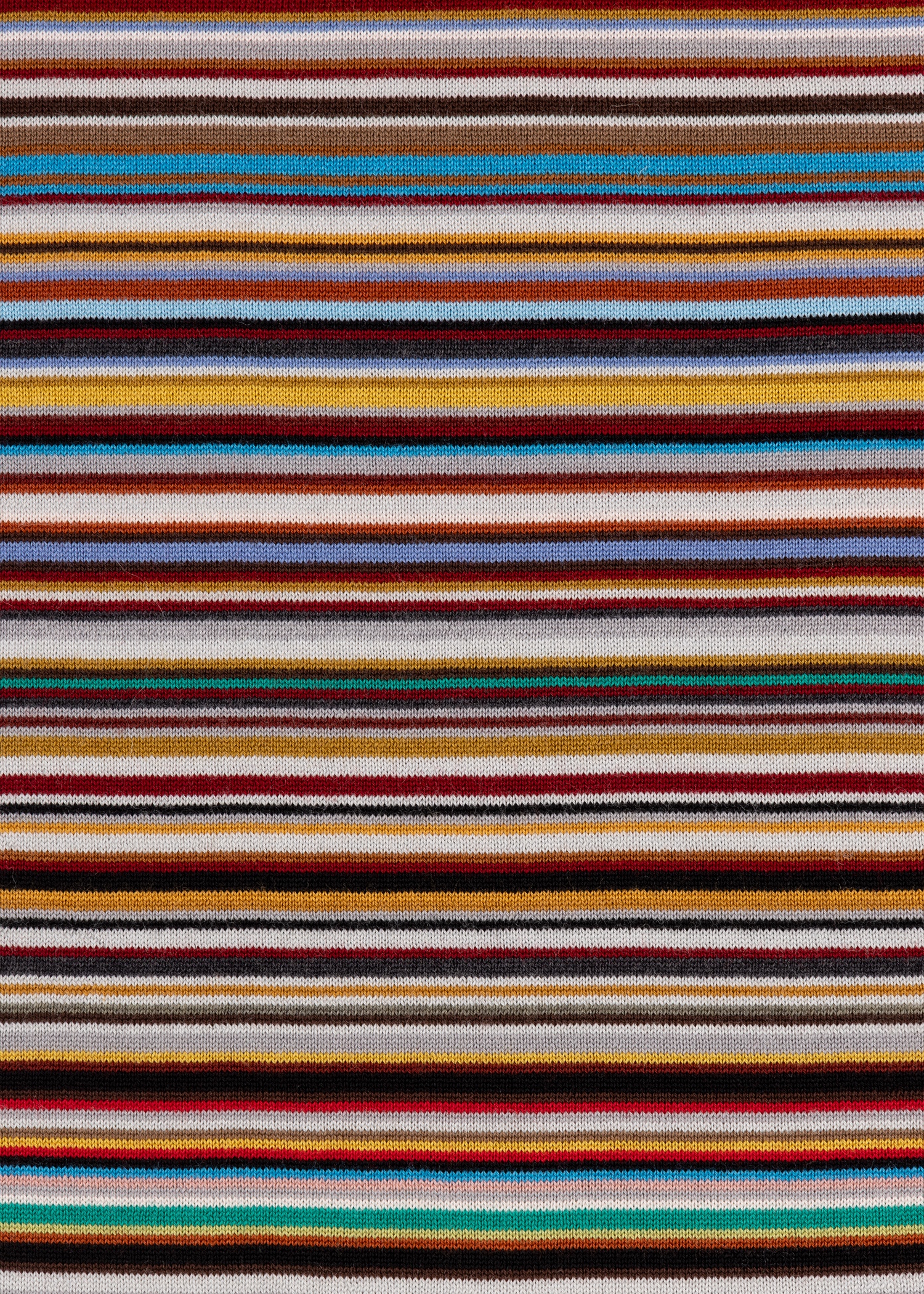 Merino Wool 'Signature Stripe' Scarf - 3