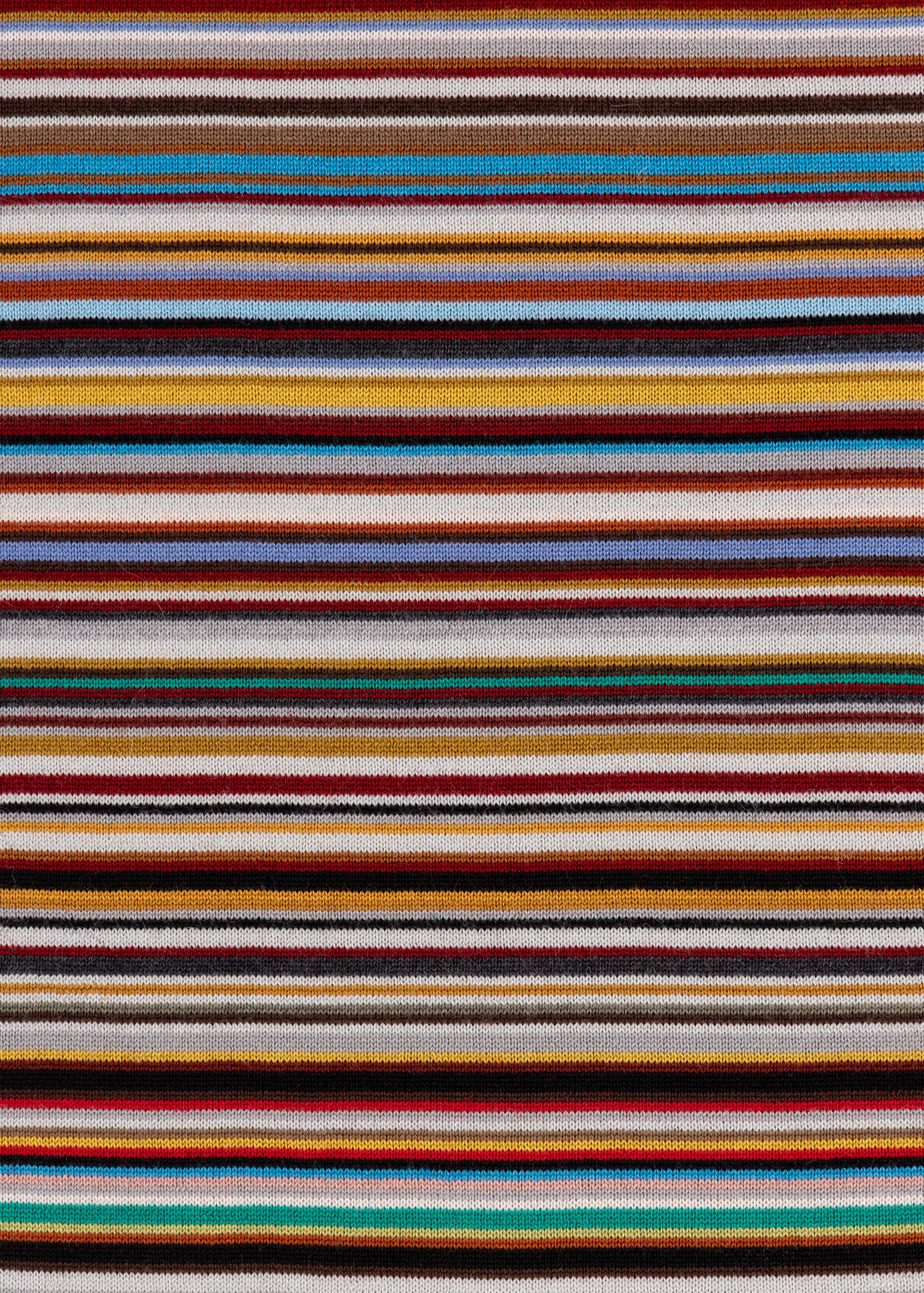 Merino Wool 'Signature Stripe' Scarf - 3